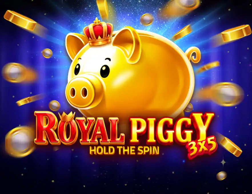 3x5 Royal Piggy: Hold The Spin